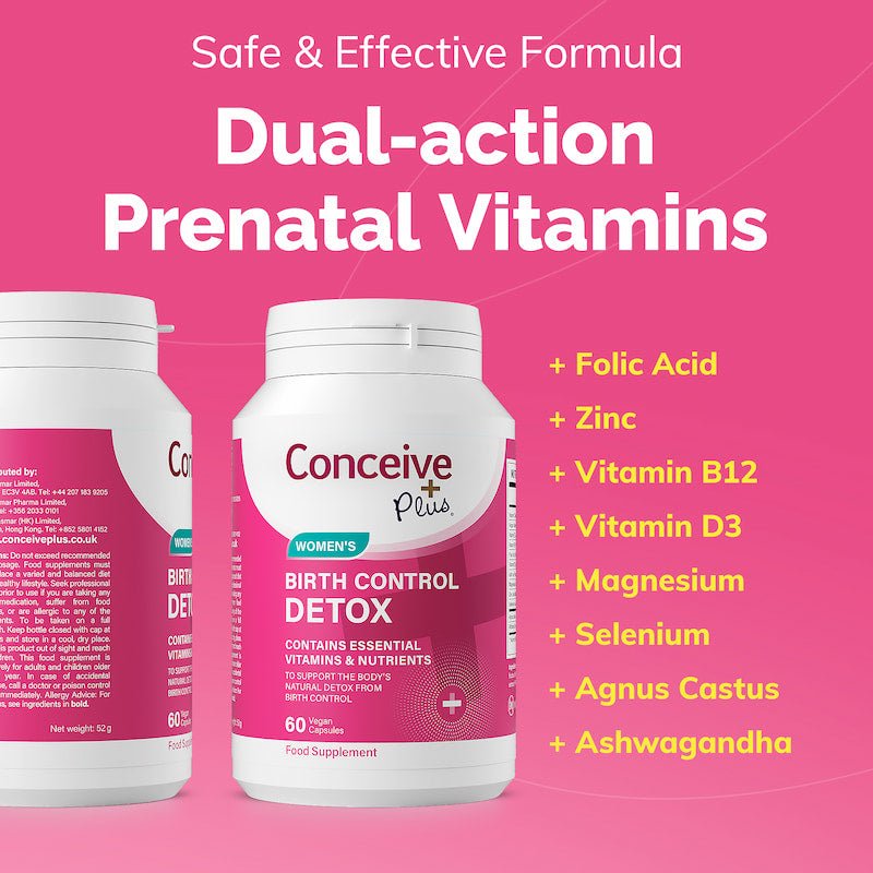 Birth Control Detox - Conceive Plus® Europe