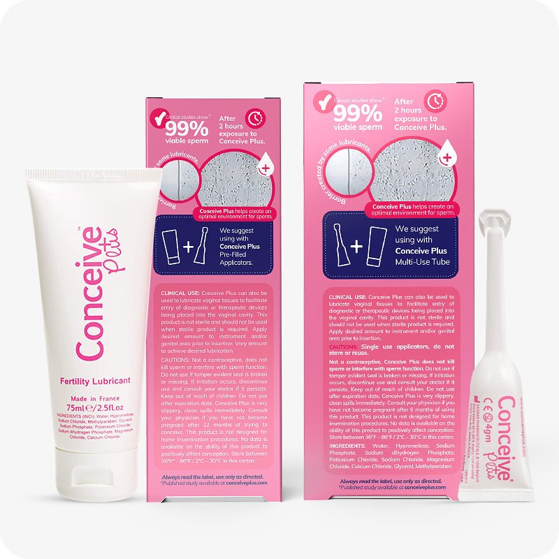 Conceive Plus Fertility Lubricant Tube + Applicators - Conceive Plus Europe